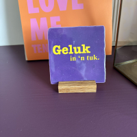 Houten tegelstandaard