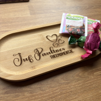 Serveertray, juf’s theemomentje