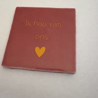 Tegeltje, ik hou van ons