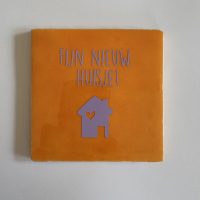 Tegel, fijn nieuw huisje