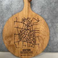 Kleine ronde borrelplank