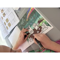 Gezellige middag Cozy boek kleuren ouder en kind. 13 mei