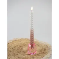 LED Swirl Kaars  Sand