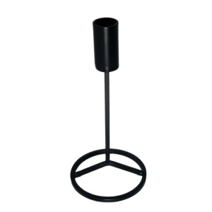 Kandelaar zwart 20cm