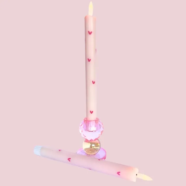 Led pillar kaars Love Affair 