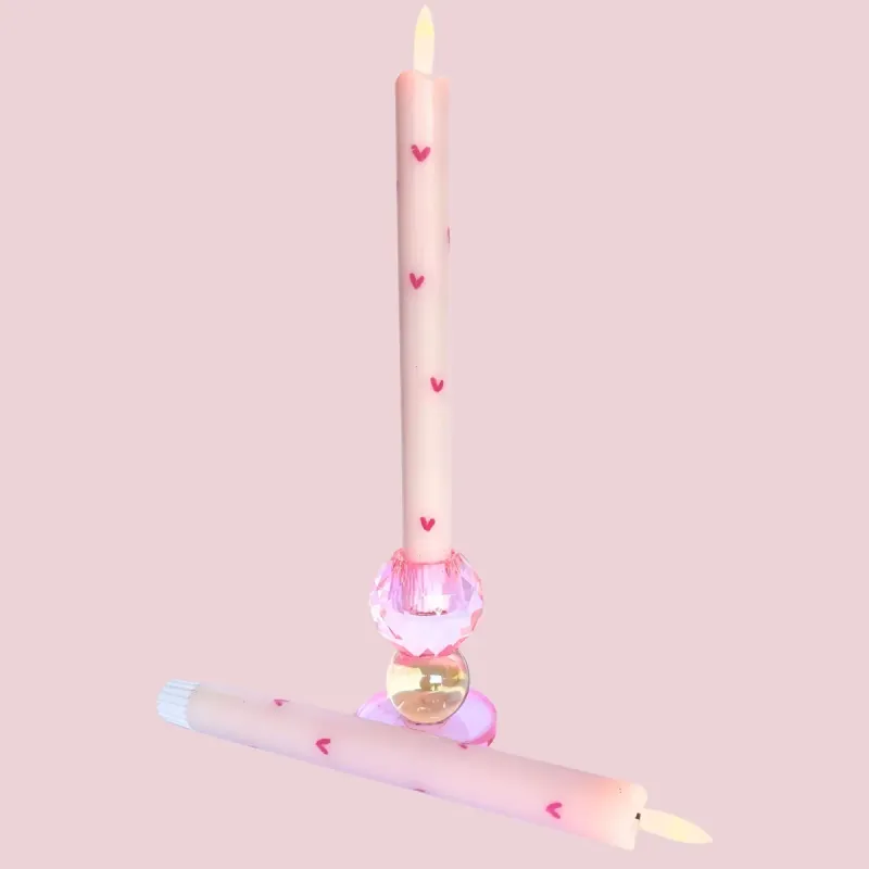 Led pillar kaars Love Affair 