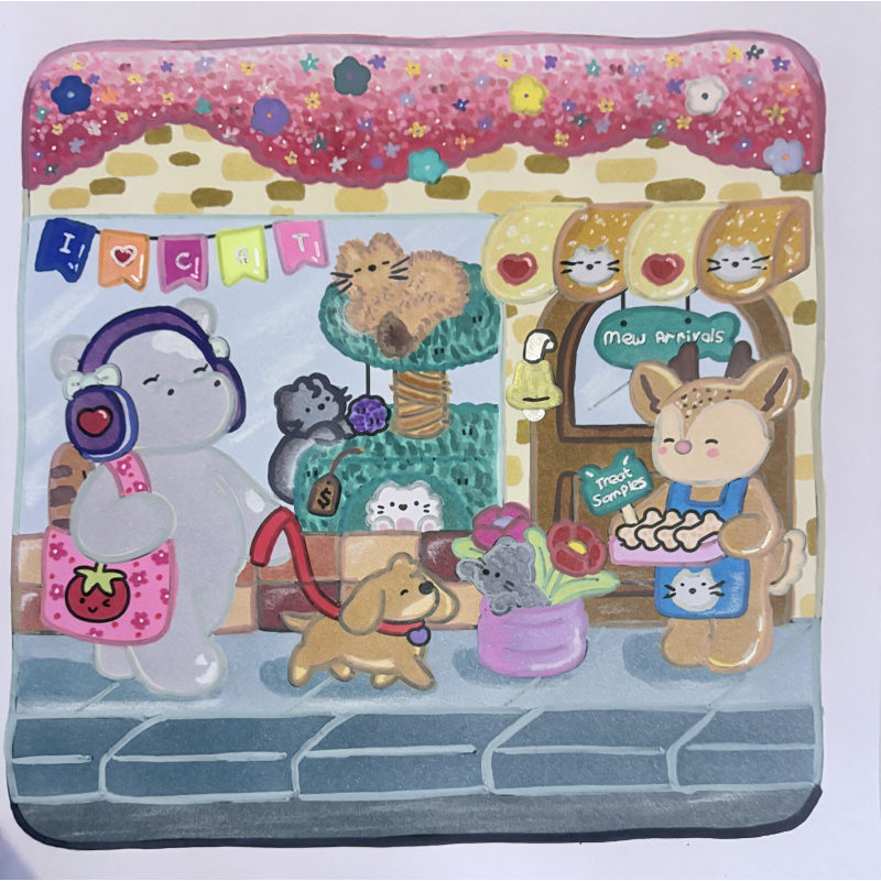 Gezellige middag Cozy boek kleuren ouder en kind. 13 mei