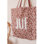  Canvas Tas Leopard Juf - Trendy & Ruim