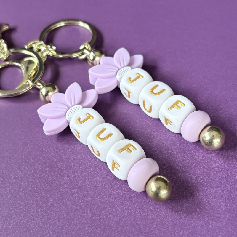 Juf sleutelhanger
