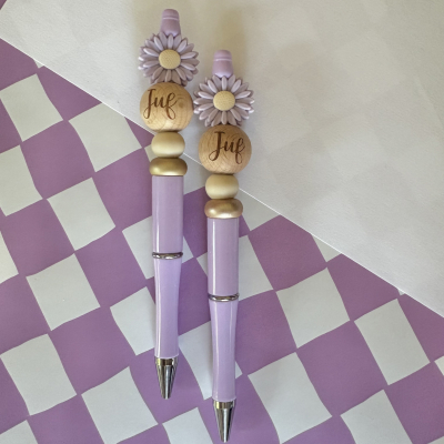 Kralen pen juf