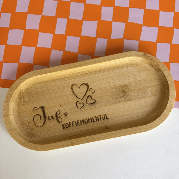 Serveertray Juf’s koffiemomentje