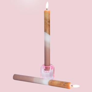 Led pillar kaars glittering Fall