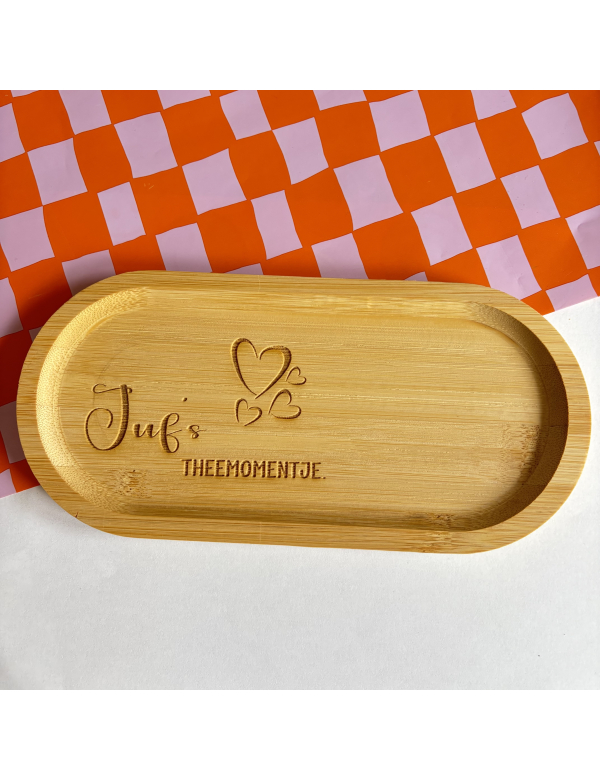 Serveertray, juf’s theemomentje Serveertray, juf’s theemomentje