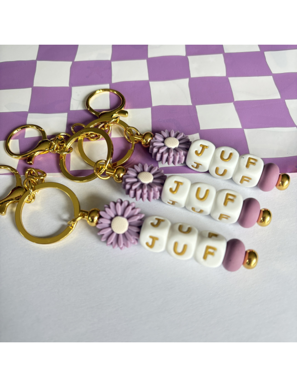 Sleutelhanger juf Sleutelhanger juf