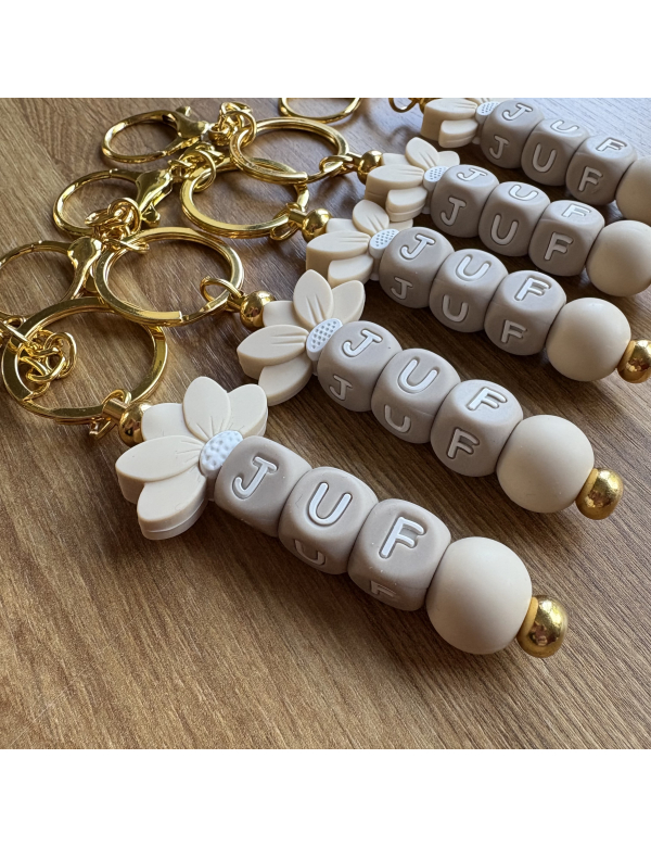 Sleutelhanger juf Sleutelhanger juf