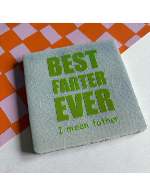 Tegeltje Best farther Tegeltje Best farther