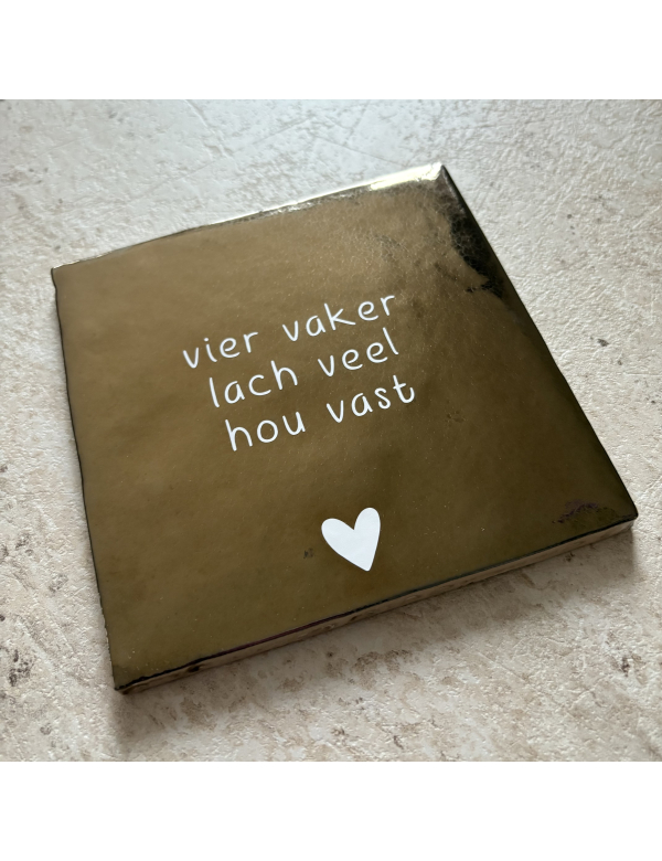 Gouden tegel vier vaker Gouden tegel vier vaker